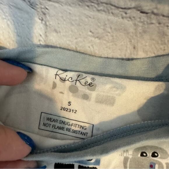 Kickee Pants Robot Bamboo Shorts Set - Picture 3 of 3